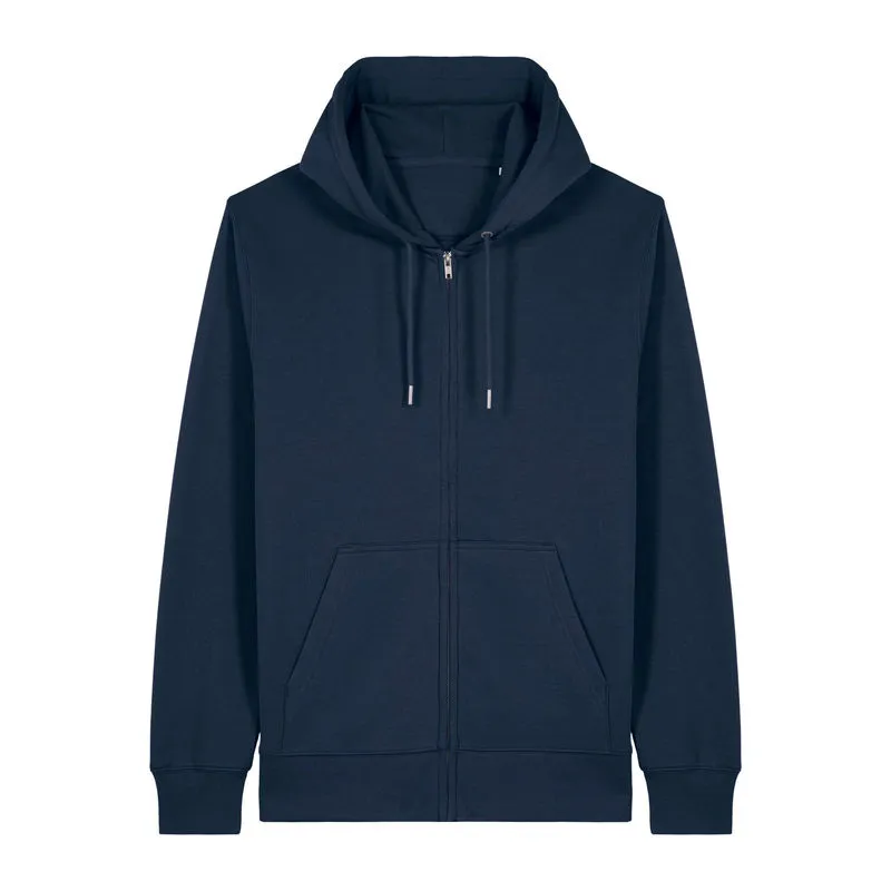 Connector 2.0 unisex medium fit mikina na zip s ka