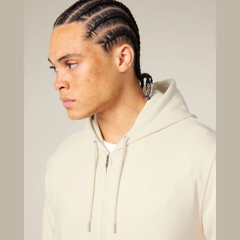 Connector 2.0 unisex medium fit mikina na zip s ka