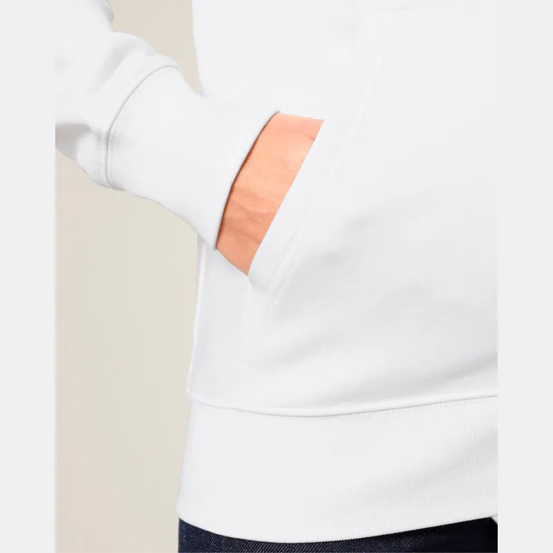 Connector 2.0 unisex medium fit mikina na zip s ka