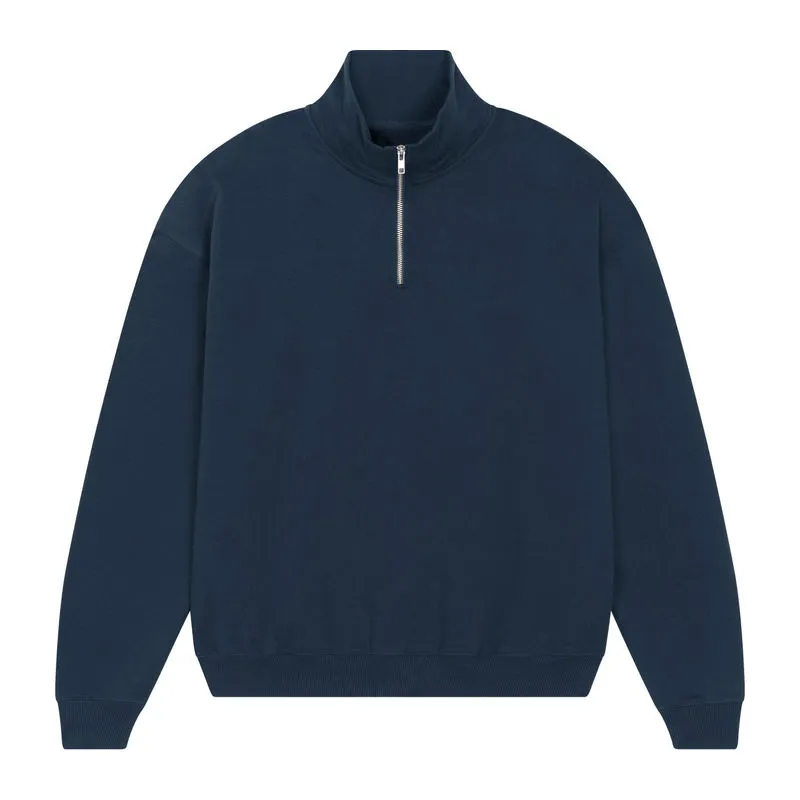 Miller Dry unisex boxy mikina se čtvrtinovým zipem