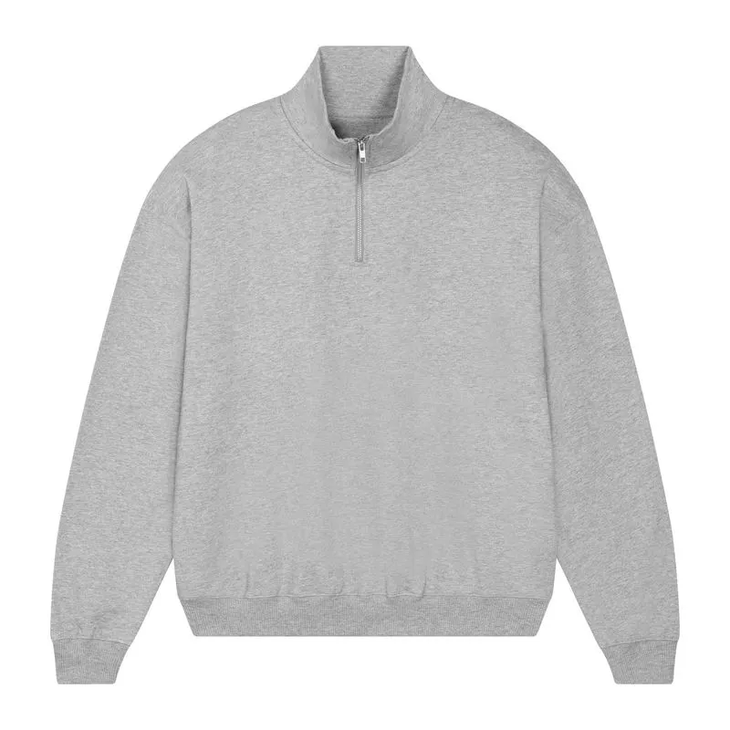 Miller Dry unisex boxy mikina se čtvrtinovým zipem