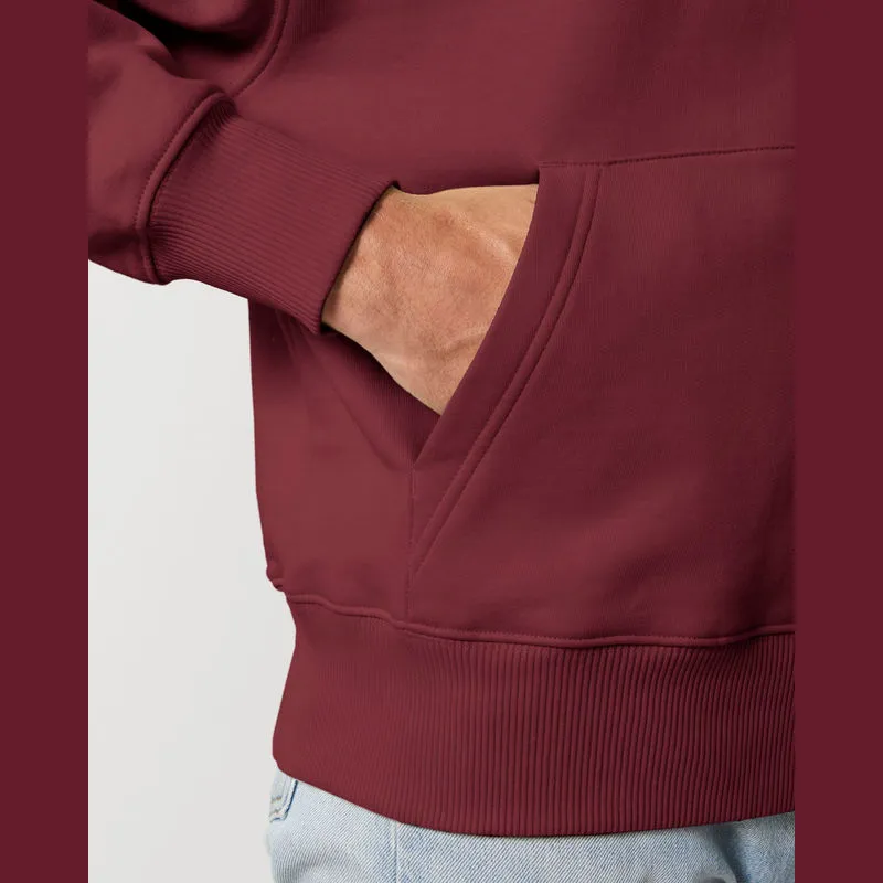 Slammer unisex uvolněná mikina s kapucí