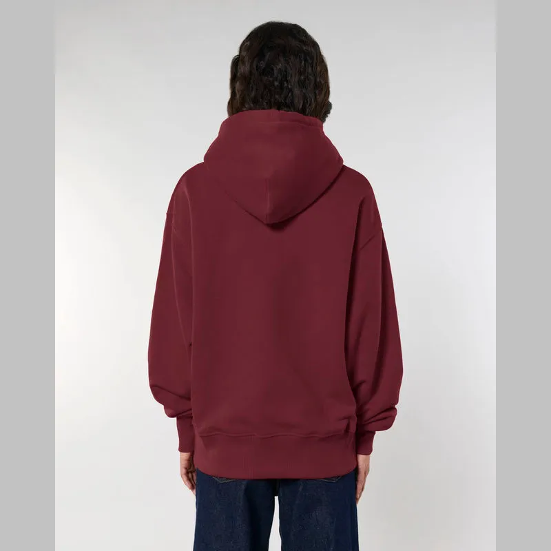 Slammer unisex uvolněná mikina s kapucí