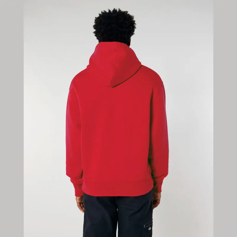 Slammer unisex uvolněná mikina s kapucí