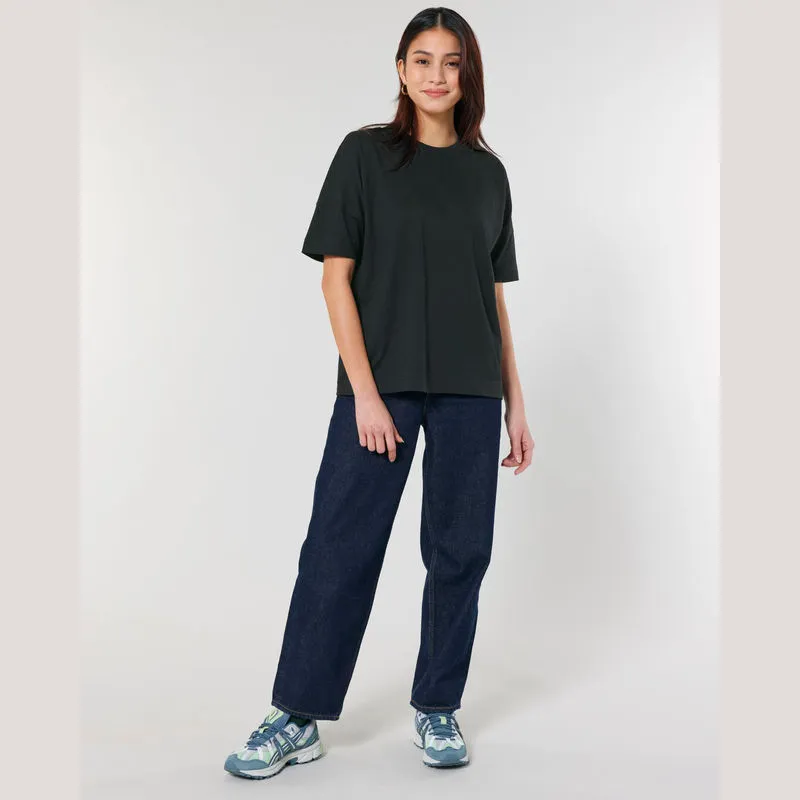 Blaster unisex oversized tričko s vysokým výstřihe
