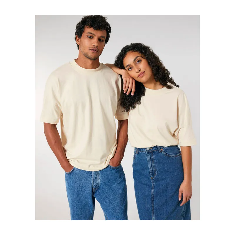 Blaster unisex oversized tričko s vysokým výstřihe