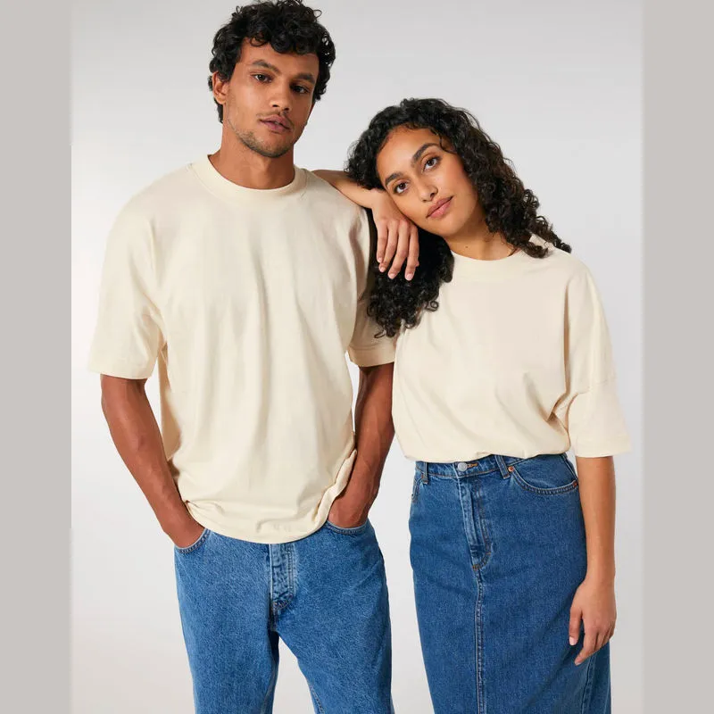 Blaster unisex oversized tričko s vysokým výstřihe
