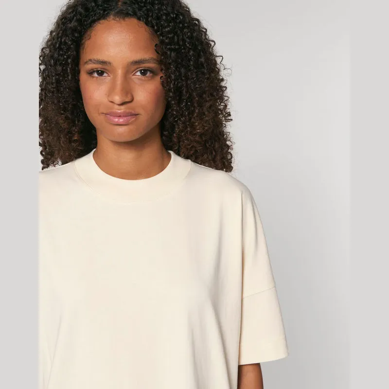 Blaster unisex oversized tričko s vysokým výstřihe