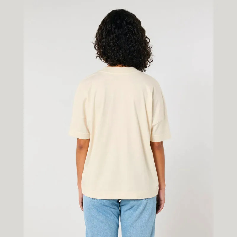 Blaster unisex oversized tričko s vysokým výstřihe