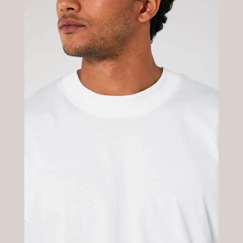 Blaster unisex oversized tričko s vysokým výstřihe