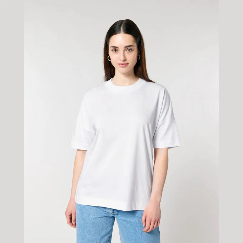 Blaster unisex oversized tričko s vysokým výstřihe