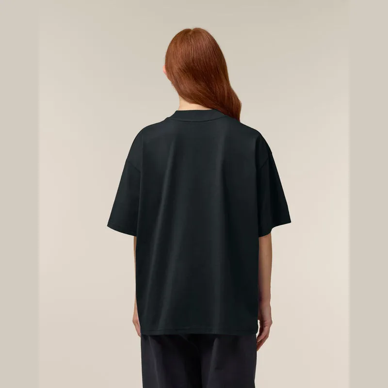Blaster 2.0 unisex oversized tričko s vysokým výst