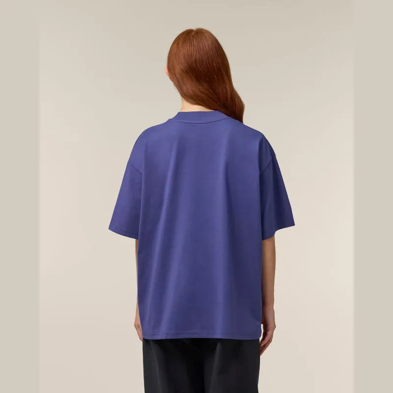 Blaster 2.0 unisex oversized tričko s vysokým výst