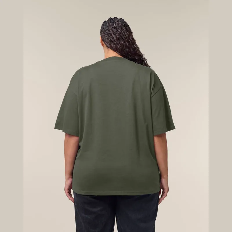 Blaster 2.0 unisex oversized tričko s vysokým výst