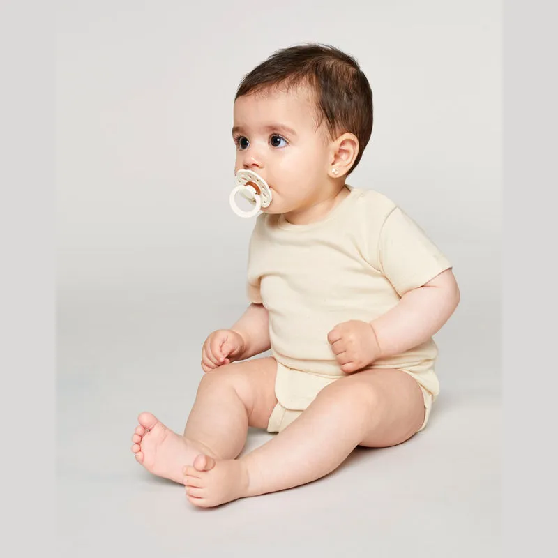 The babies' body s krátkým rukávem