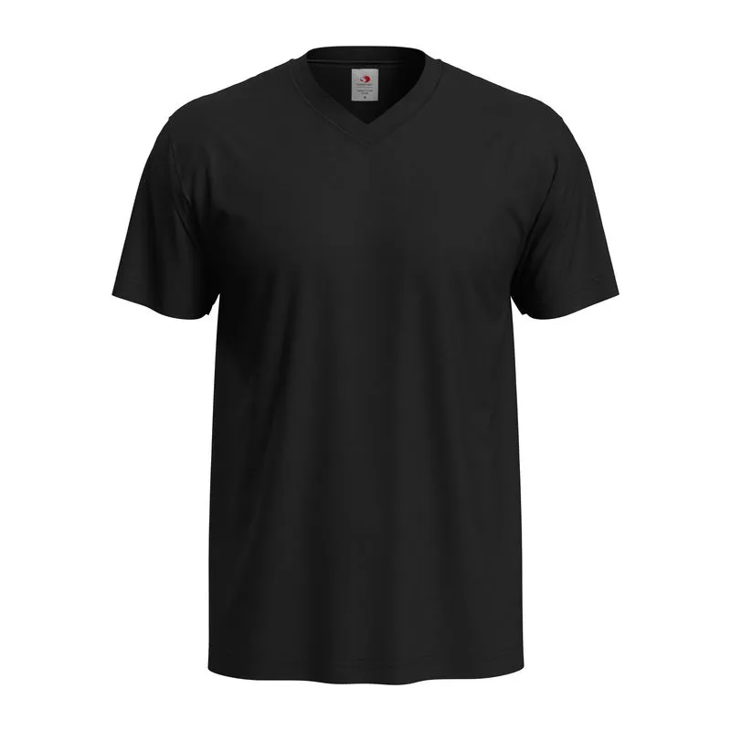 Unisex tričko Classic-T  s výstřihem do V