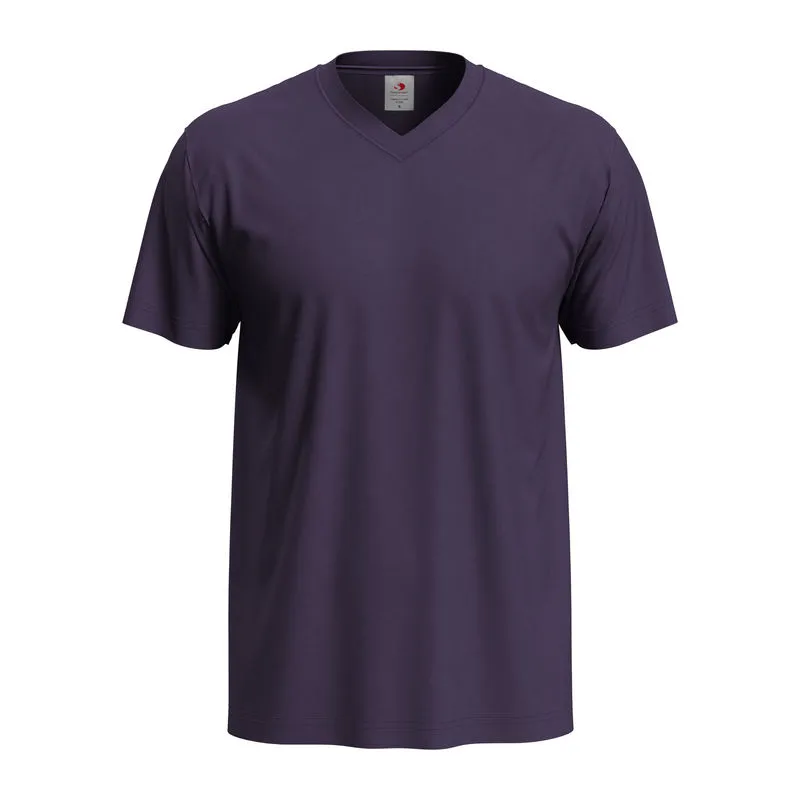 Unisex tričko Classic-T  s výstřihem do V
