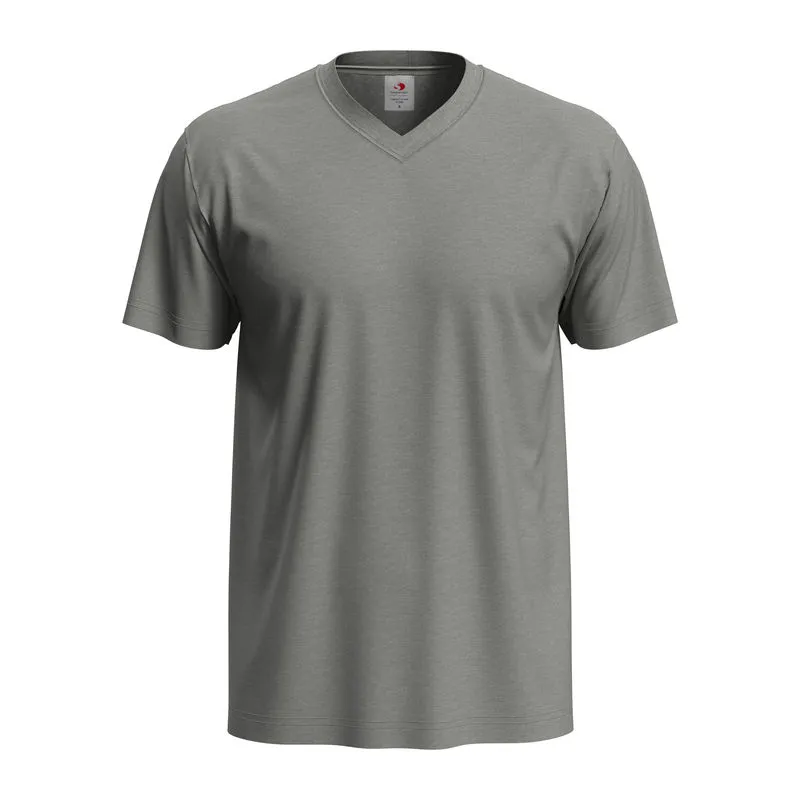 Unisex tričko Classic-T  s výstřihem do V