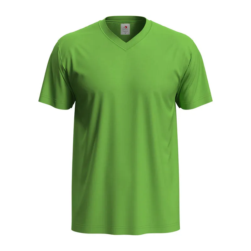 Unisex tričko Classic-T  s výstřihem do V