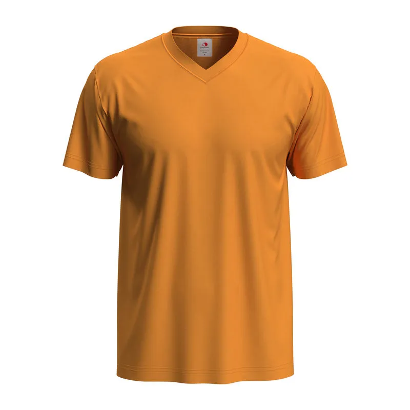 Unisex tričko Classic-T  s výstřihem do V