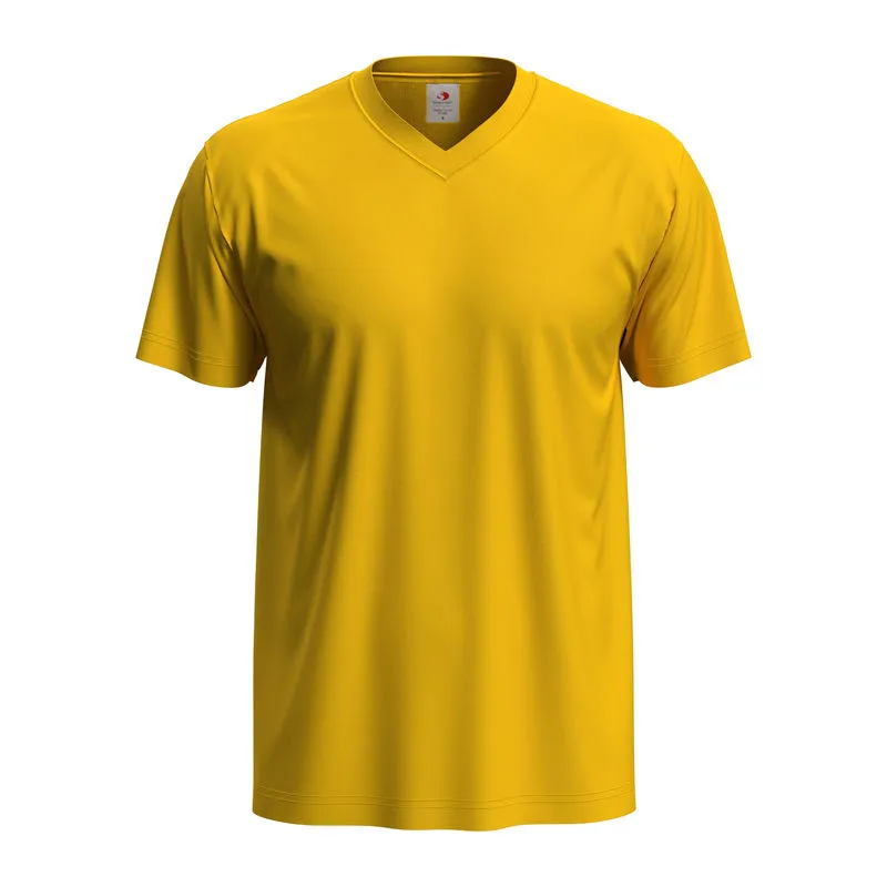 Unisex tričko Classic-T  s výstřihem do V