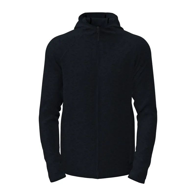 Unisex bunda z pleteného fleecu s kapucí Lux 