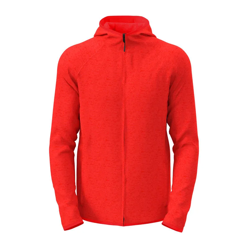 Unisex bunda z pleteného fleecu s kapucí Lux 
