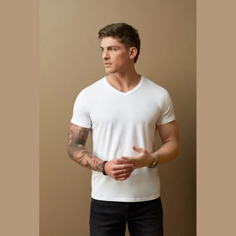 Ben unisex tričko s V-výstřihem