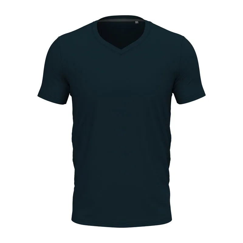 Unisex tričko Stretch-T s výstřihem do V