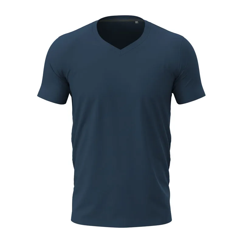 Unisex tričko Stretch-T s výstřihem do V