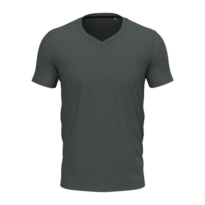Unisex tričko Stretch-T s výstřihem do V